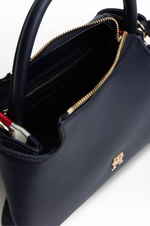 TH LOGOTAPE MINI SATCHEL Kadın Mavi Çanta - AW0AW18743