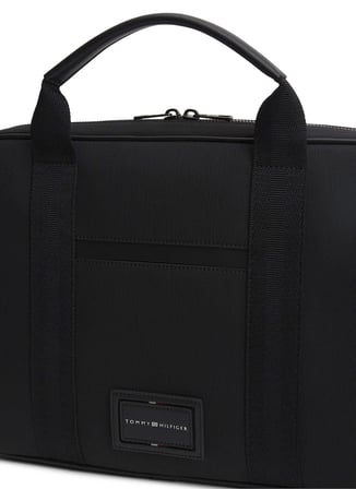 Tommy Hilfiger Siyah Erkek Laptop Çantası TH FOUNDATION COMPUTER BAG