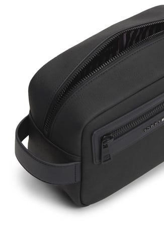 Tommy Hilfiger Siyah Erkek Traş Çantası TH SOHO WASHBAG