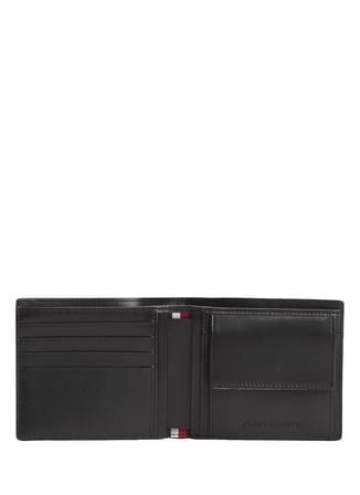 Tommy Hilfiger Siyah Erkek Cüzdan TH FOUNDATION CC AND COIN