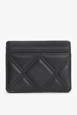 TH FEMININE CARDHOLDER Kadın Siyah Cüzdan - AW0AW18700