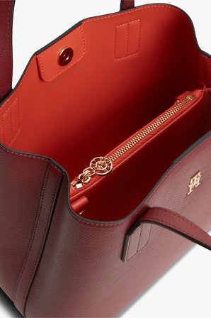 TH ICON MINI SATCHEL Kadın Kahverengi Çanta - AW0AW18722