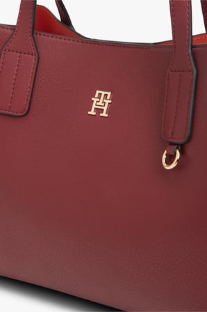 TH ICON MINI SATCHEL Kadın Kahverengi Çanta - AW0AW18722