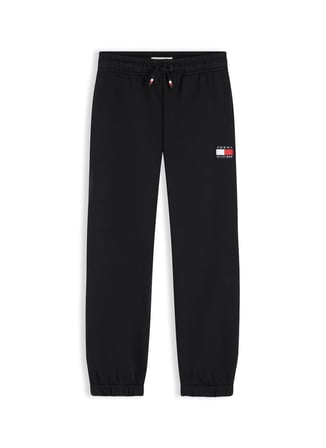 Tommy Hilfiger Siyah Erkek Çocuk Regular Fit Sweatpant KS0KS00715-HERITAGE FLAG SWEATPANTS