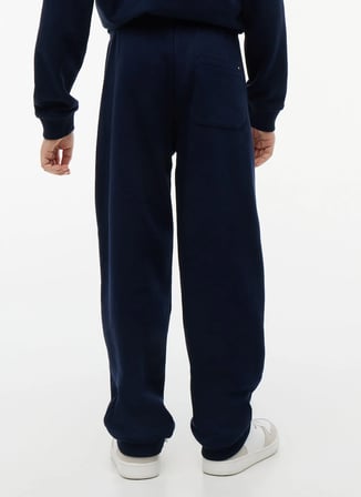 Tommy Hilfiger Lacivert Erkek Çocuk Regular Fit Sweatpant KB0KB10497-TEAM TOMMY SWEATPANT