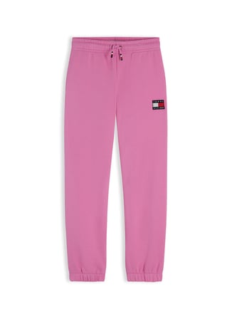 Tommy Hilfiger Pembe Kız Çocuk Regular Fit Sweatpant KS0KS00715-HERITAGE FLAG SWEATPANTS