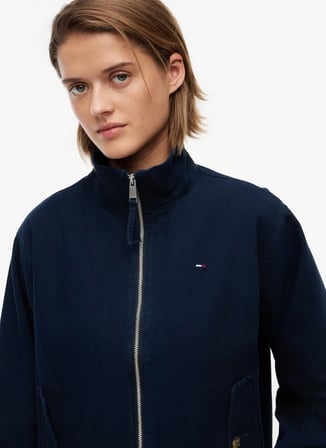 Tommy Jeans Lacivert Kadın Zip Ceket DW0DW205260G1