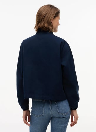 Tommy Jeans Lacivert Kadın Zip Ceket DW0DW205260G1