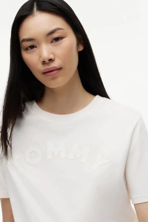 Tommy Jeans Kadın Tişört-DW0DW22813