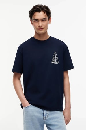 Tommy Jeans Erkek Tişört-DM0DM23184