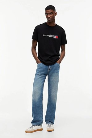 Tommy Jeans Erkek Tişört-DM0DM23406