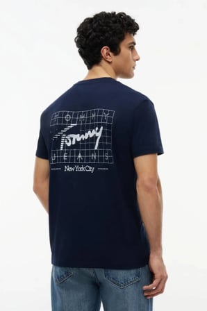 Tommy Jeans Erkek Tişört-DM0DM23177