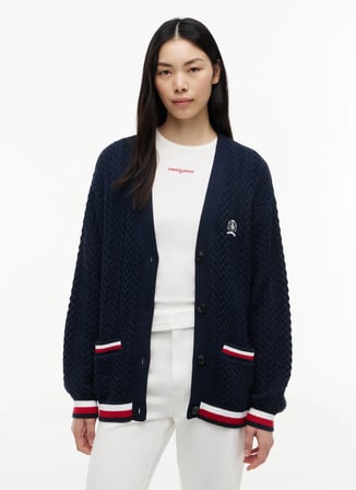 Tommy Jeans Mavi Kadın Hırka DW0DW22934C1G
