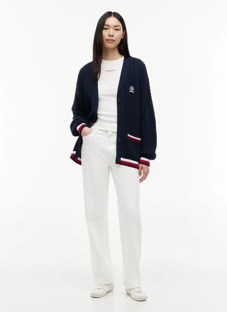 Tommy Jeans Mavi Kadın Hırka DW0DW22934C1G