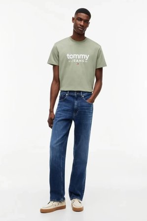 Tommy Jeans Erkek Tişört-DM0DM23376