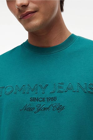 Tommy Jeans Erkek Tişört-DM0DM22545