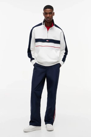 Tommy Jeans Erkek Sweatshirt-DM0DM23244
