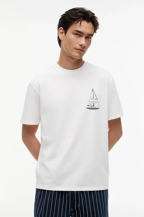 Tommy Jeans Erkek Tişört-DM0DM23184