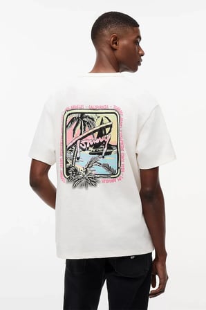 Tommy Jeans Erkek Tişört-DM0DM23190