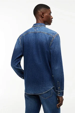 Tommy Jeans Erkek Gömlek-DM0DM23390
