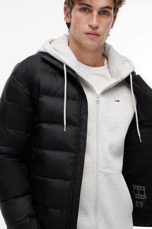 TJM LIGHT DOWN PACKBL JACKET EXT Erkek Siyah Mont - DM0DM23231