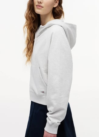 Tommy Jeans Gri Kadın Sweatshirt DW0DW22834P08