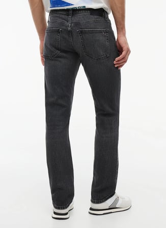 Tommy Jeans Antrasit Erkek Slim Fit Denim Pantolon DM0DM233411BZ SCANTON SLIM BI0187