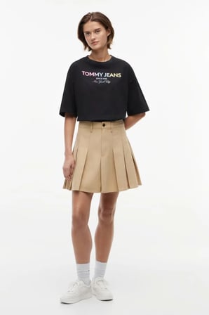 Tommy Jeans Kadın Tişört-DW0DW22803