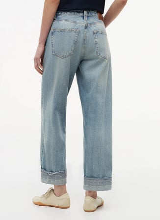 Tommy Jeans Mavi Kadın Slim Straight Denim Pantolon DW0DW231081AB