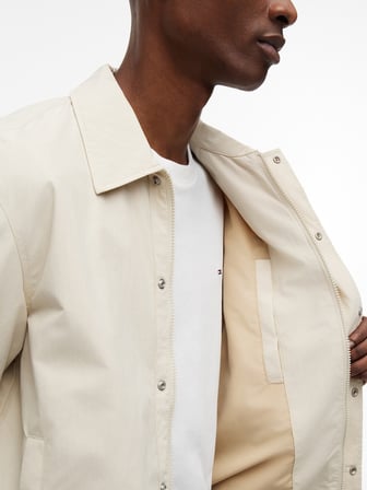 TJM CITY LIFE COACH JACKET Erkek Bej Mont - DM0DM22733