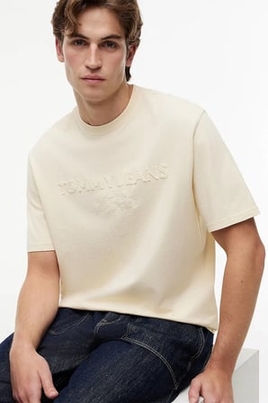 Tommy Jeans Erkek Tişört-DM0DM22545