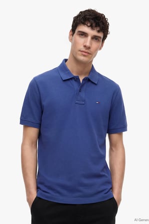 TJM REG ESS POLO EXT Erkek Mavi Polo - DM0DM22711