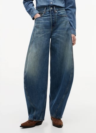 Tommy Jeans Mavi Kadın Denim Pantolon DW0DW230981BK
