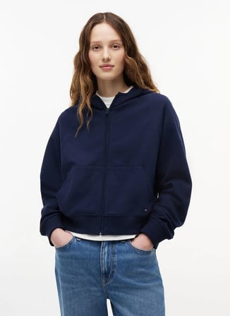 Tommy Jeans Lacivert Kadın Sweatshirt DW0DW22834C1G