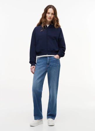 Tommy Jeans Lacivert Kadın Sweatshirt DW0DW22834C1G