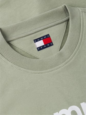 TJM GRAPHIC CREWNECK EXT Erkek Yeşil Sweatshirt - DM0DM23392