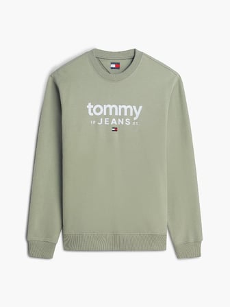 TJM GRAPHIC CREWNECK EXT Erkek Yeşil Sweatshirt - DM0DM23392