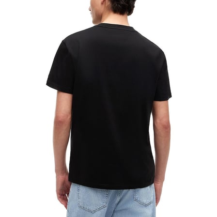 TOMMY HILFIGER Erkek Marka Logolu Günlük Kullanıma Uygun Siyah T-Shirt DM0DM23191 BDS