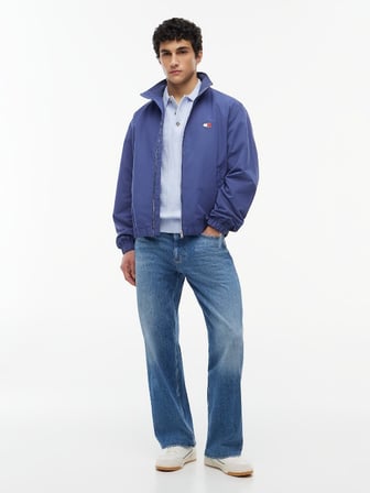 TJM ESSENTIAL JACKET EXT Erkek Mavi Mont - DM0DM22720
