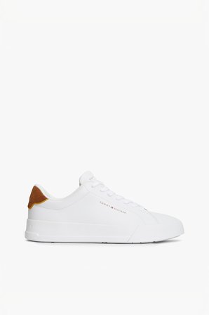 TH COURT LTH DETAIL ESS Erkek Beyaz Sneakers - FM0FM05367