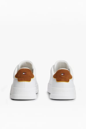 TH COURT LTH DETAIL ESS Erkek Beyaz Sneakers - FM0FM05367