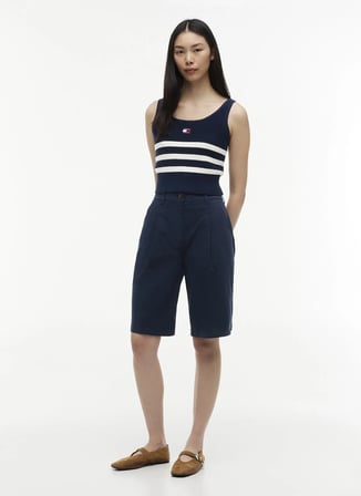 Tommy Hilfiger Taba Kadın Babet TJW BALLERINA SUEDE