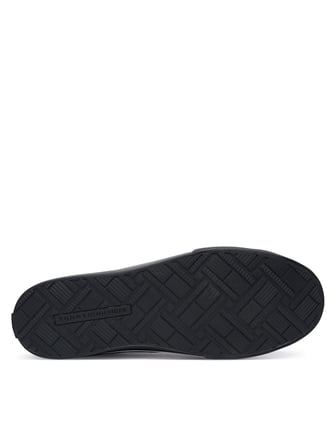 TOMMY HILFIGER Kadın Marka Logolu Günlük Kullanıma Uygun 1Siyah1 Sneaker FW0FW09390 0GK