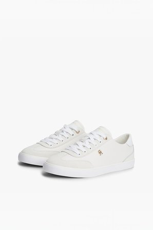TH CHIC LOW VULC Kadın Beyaz Sneakers - FW0FW09391