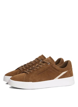 Tommy Hilfiger Taba Erkek Sneaker TH COURT PREMIUM SUEDE
