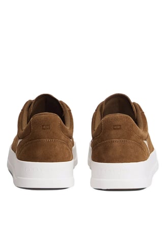 Tommy Hilfiger Taba Erkek Sneaker TH COURT PREMIUM SUEDE