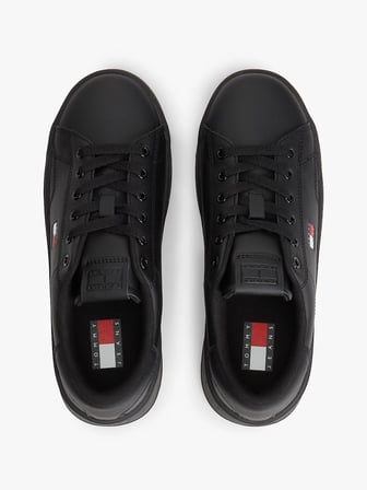 TOMMY HILFIGER Kadın / Kız Marka Logolu Günlük Kullanıma Uygun Siyah Sneaker EN0EN02961 BDS