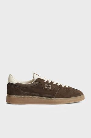 Tommy Jeans Süet Sneaker Ayakkabı Erkek AYAKKABI EM0EM01732 GV0 KAHVE