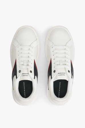 TH MODERN LIGHTCUP LEATHER Erkek Mavi Sneakers - FM0FM05885