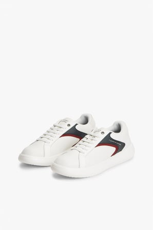 TH MODERN LIGHTCUP LEATHER Erkek Mavi Sneakers - FM0FM05885